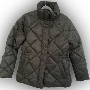 NWT Barbour Hoxa Sage Green Quilted Jacket size 12  (*US size 8 )